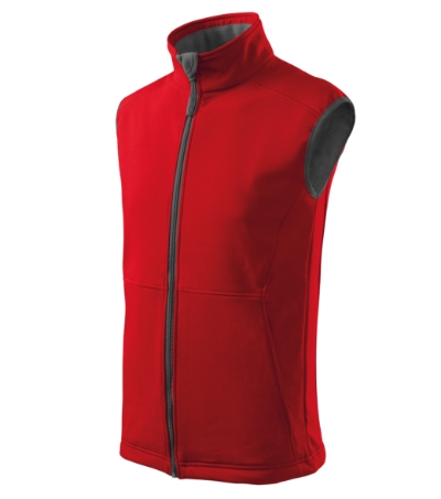 MALFINI® Softshell mellény férfi piros S