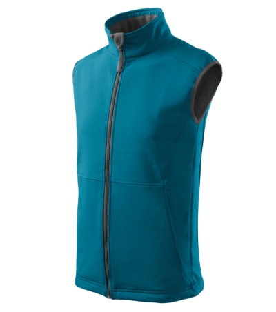 MALFINI® Softshell mellény férfi sötét türkiz S
