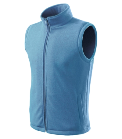 RIMECK® Polár mellény unisex azúrkék L