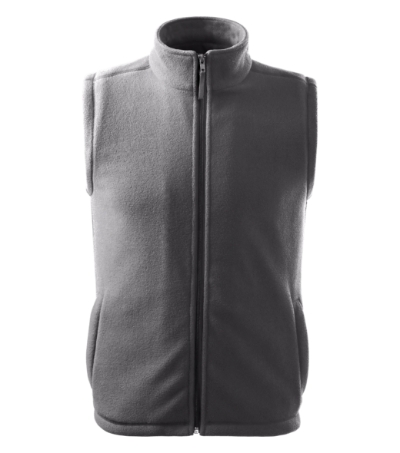 RIMECK® Polár mellény unisex acélszürke L