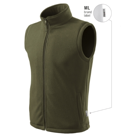 RIMECK® Polár mellény unisex military 69 (brand label) XS