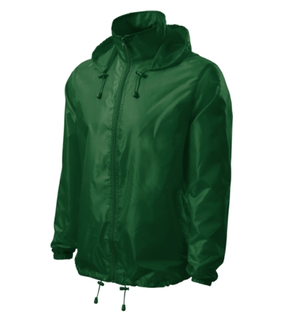 MALFINI® Széldzseki unisex üvegzöld M