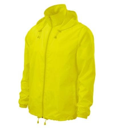 MALFINI® Széldzseki unisex neon sárga 3XL