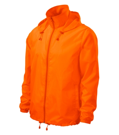 MALFINI® Széldzseki unisex neon narancssárga L