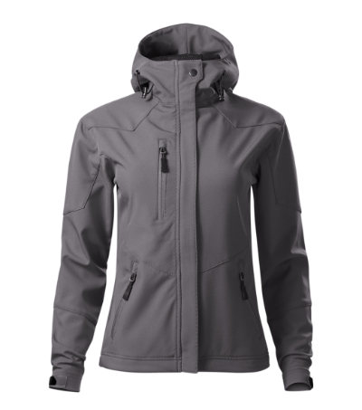 MALFINI® Softshell kabát női acélszürke XL