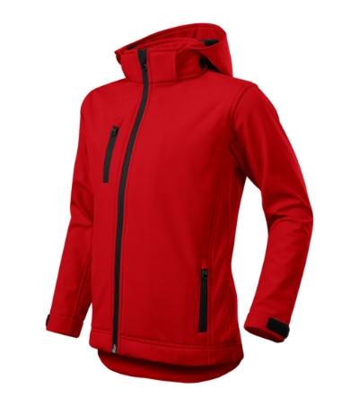 MALFINI® Softshell kabát gyerek piros 122 cm/6 éves