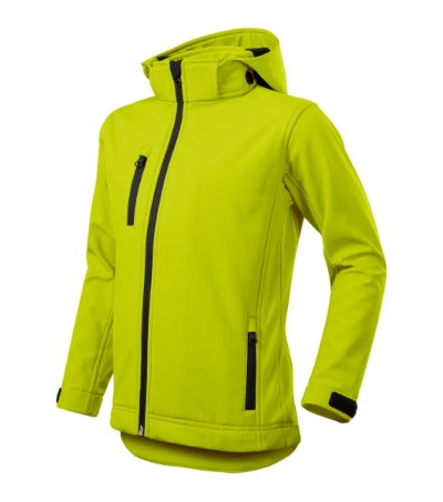 MALFINI® Softshell kabát gyerek lime 134 cm/8 éves