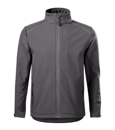 MALFINI® Softshell kabát férfi acélszürke XL