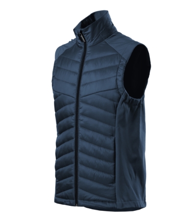 MALFINI Premium® Hibrid mellény férfi tengerészkék 2XL