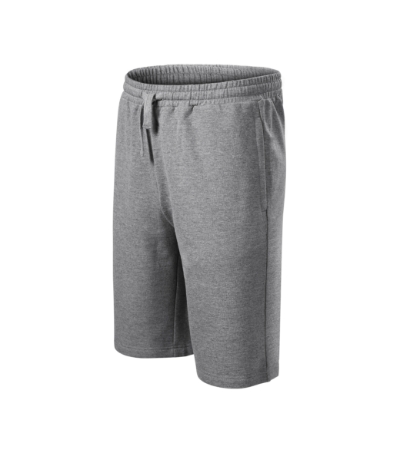 MALFINI® Rövidnadrág férfi sötétszürke melírozott 2XL