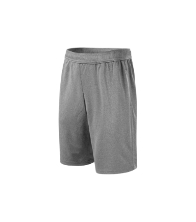 MALFINI® Rövidnadrág gyerek sötétszürke melírozott 146 cm/10 éves