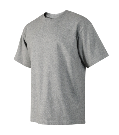 MALFINI® Póló unisex sötétszürke melírozott XL