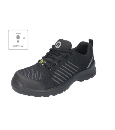 BATA INDUSTRIALS Félcipő unisex fekete 37
