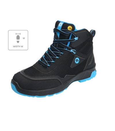 BATA INDUSTRIALS Magasszárú unisex fekete 39