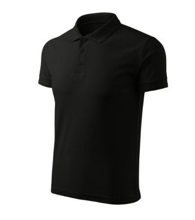 MALFINI® Galléros póló férfi fekete L