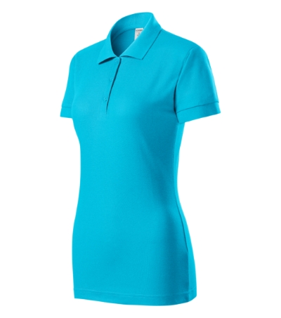 PICCOLIO® Galléros póló női türkiz 2XL