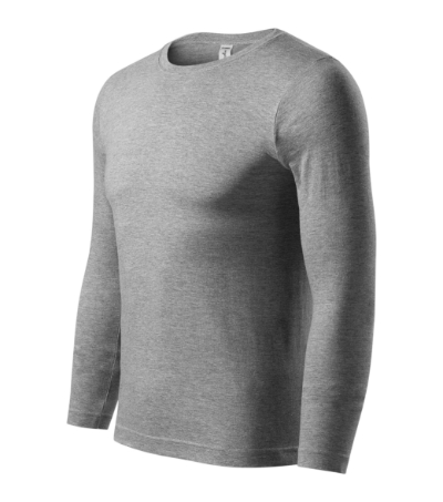 PICCOLIO® Póló unisex sötétszürke melírozott S