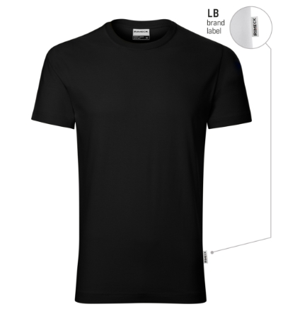RIMECK® Póló férfi fekete 01 (brand label) 3XL
