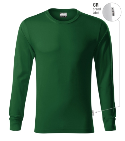 RIMECK® Póló unisex üvegzöld 06 (brand label) S