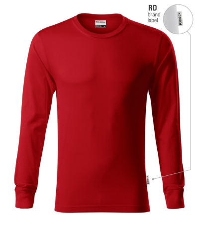 RIMECK® Póló unisex piros 07 (brand label) S
