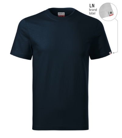 RIMECK® Póló unisex tengerészkék 02 (brand label) L