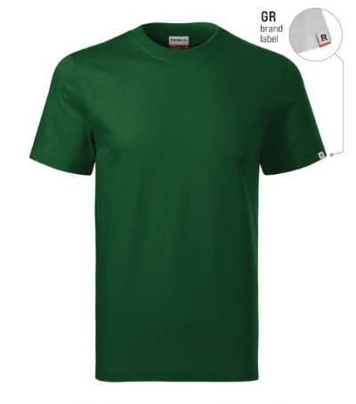 RIMECK® Póló unisex üvegzöld 06 (brand label) S