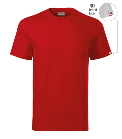 RIMECK® Póló unisex piros 07 (brand label) L