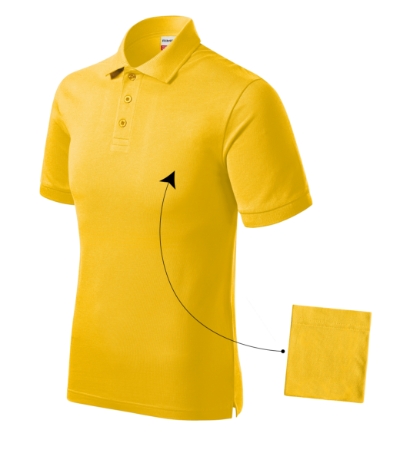 RIMECK® Galléros póló férfi sárga 2XL