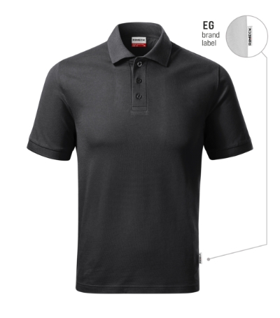 RIMECK® Galléros póló férfi ébenszürke 94 (brand label) 3XL