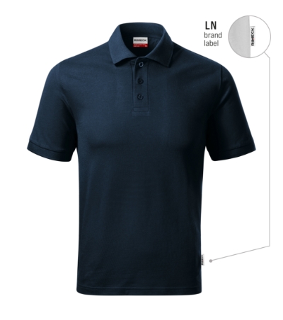 RIMECK® Galléros póló férfi tengerészkék 02 (brand label) 2XL