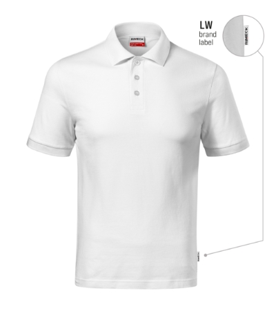 RIMECK® Galléros póló férfi fehér 00 (brand label) XL