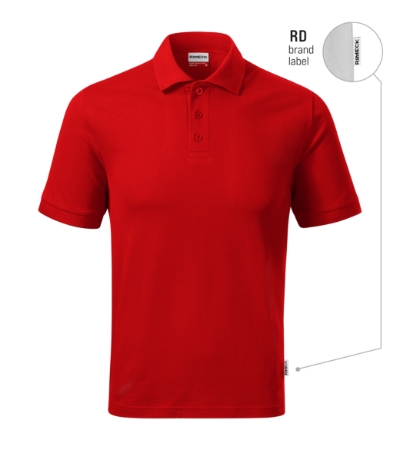 RIMECK® Galléros póló férfi piros 07 (brand label) M