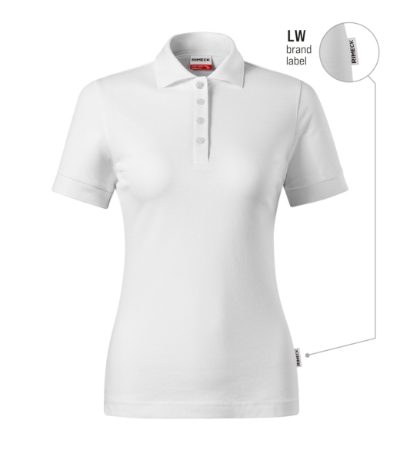 RIMECK® Galléros póló női fehér 00 (brand label) S