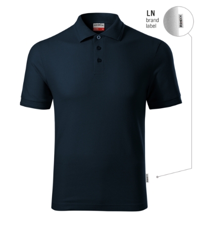 RIMECK® Galléros póló férfi tengerészkék 02 (brand label) 3XL