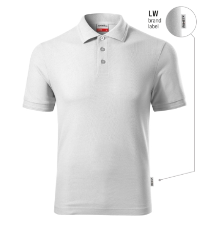 RIMECK® Galléros póló férfi fehér 00 (brand label) L