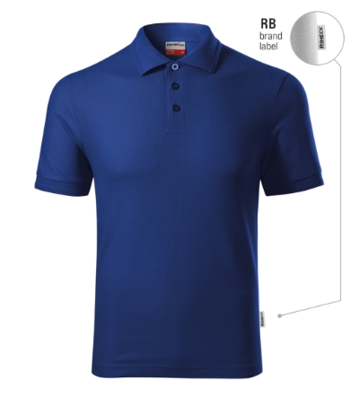 RIMECK® Galléros póló férfi királykék (brand label) S