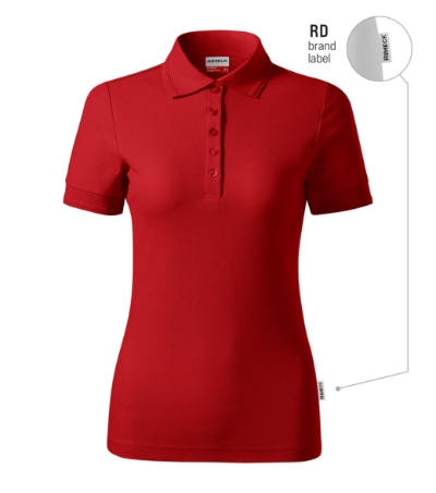 RIMECK® Galléros póló női piros 07 (brand label) S