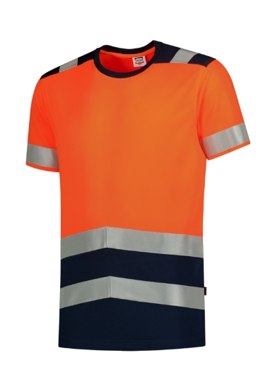 TRICORP Póló unisex fluoreszkáló narancssárga S