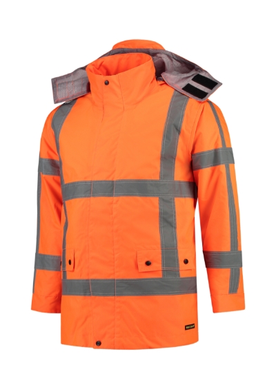 TRICORP Munkakabát unisex fluoreszkáló narancssárga 2XL