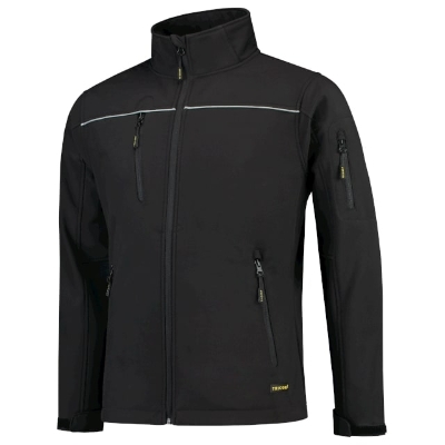 TRICORP Softshell kabát unisex fekete M