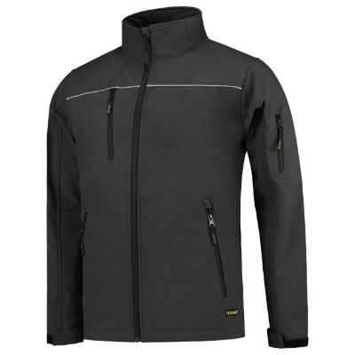TRICORP Softshell kabát unisex sötétszürke S