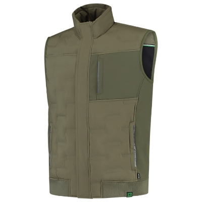 TRICORP Mellény unisex army XL