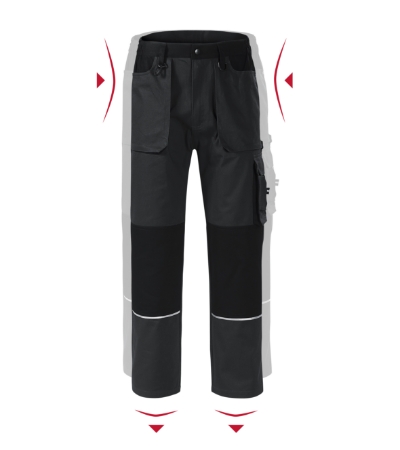 RIMECK® Munkanadrág férfi ébenszürke 60/62
