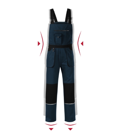 RIMECK® Kantáros munkanadrág férfi tengerészkék 48/50