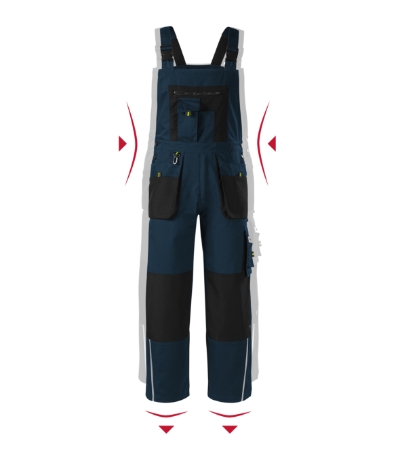 RIMECK® Kantáros munkanadrág férfi tengerészkék 52/54