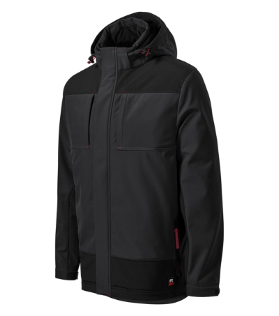 RIMECK® Téli softshell kabát férfi ébenszürke S